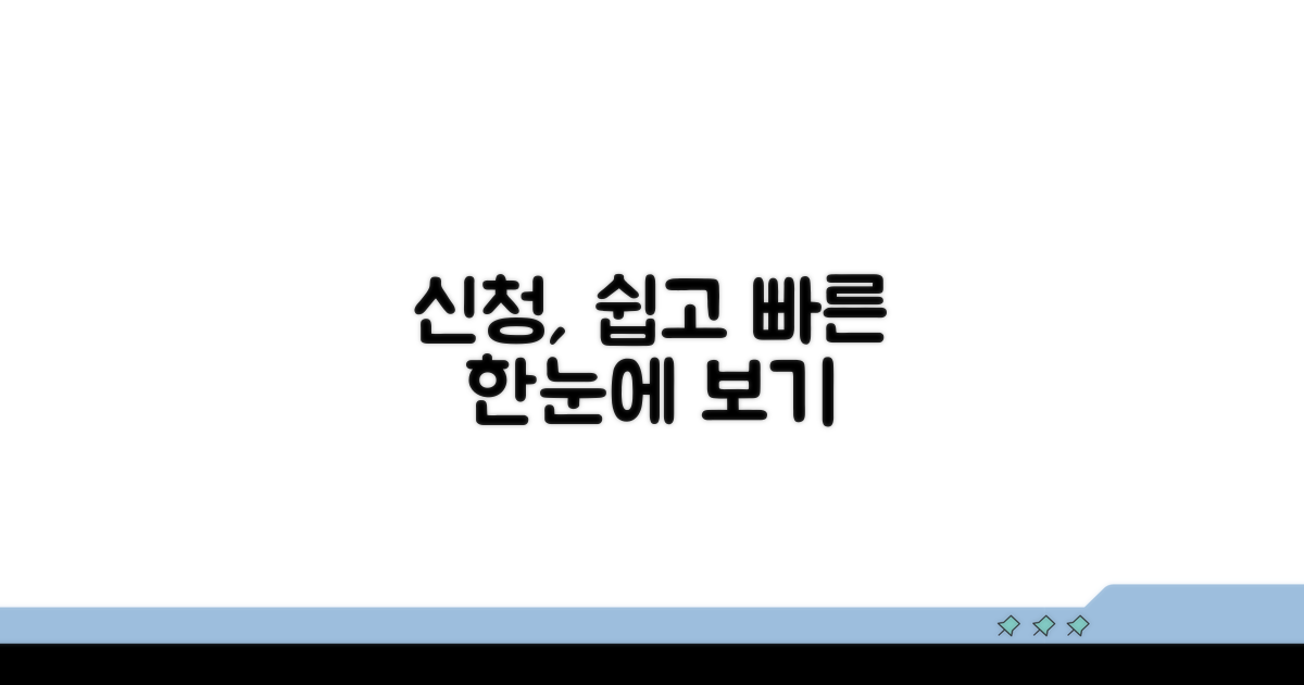 신청 절차, 차근차근 따라하기