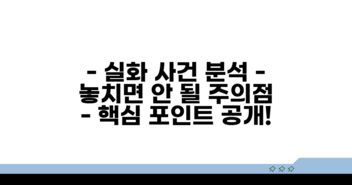 실제 사건 분석 및 주의점