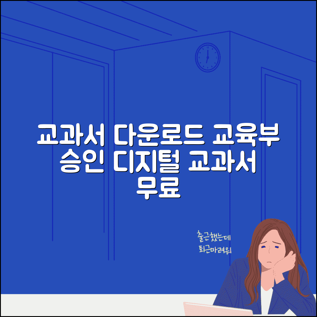 교과서 다운로드 받는 법 정식 경로 | 교육부 승인 디지털교과서 무료로 받는 공식 사이트