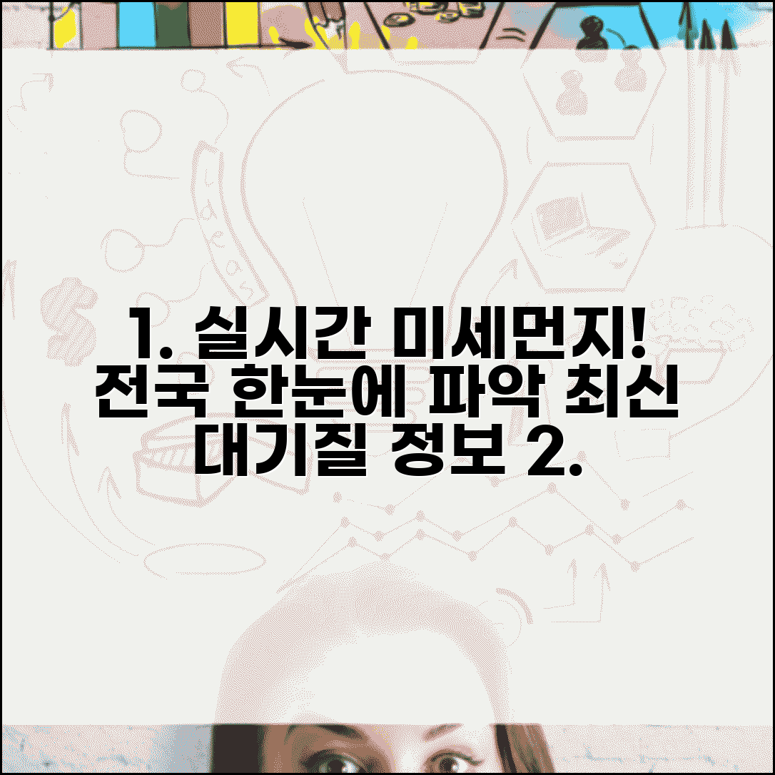 실시간 미세먼지 농도 확인 | 전국 미세먼지 실시간 측정값 및 대기질 정보 총정리