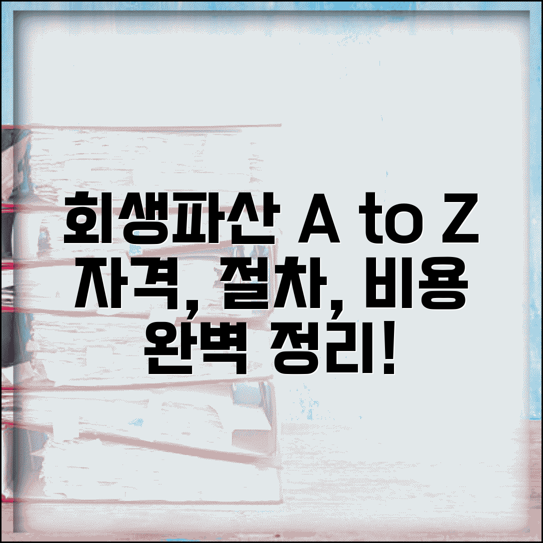 채무자 회생 및 파산 법률 | 개인회생 파산 절차, 신청 조건 및 비용 총정리