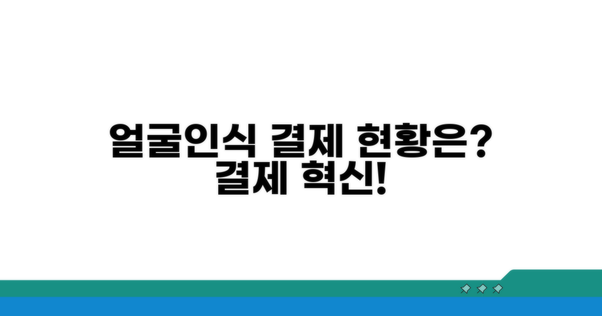 얼굴인식 결제 도입 현황