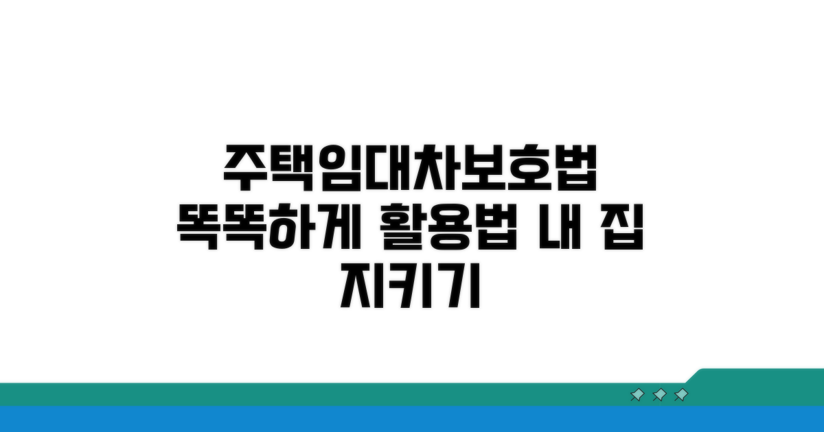 주택임대차보호법, 똑똑하게 활용하기