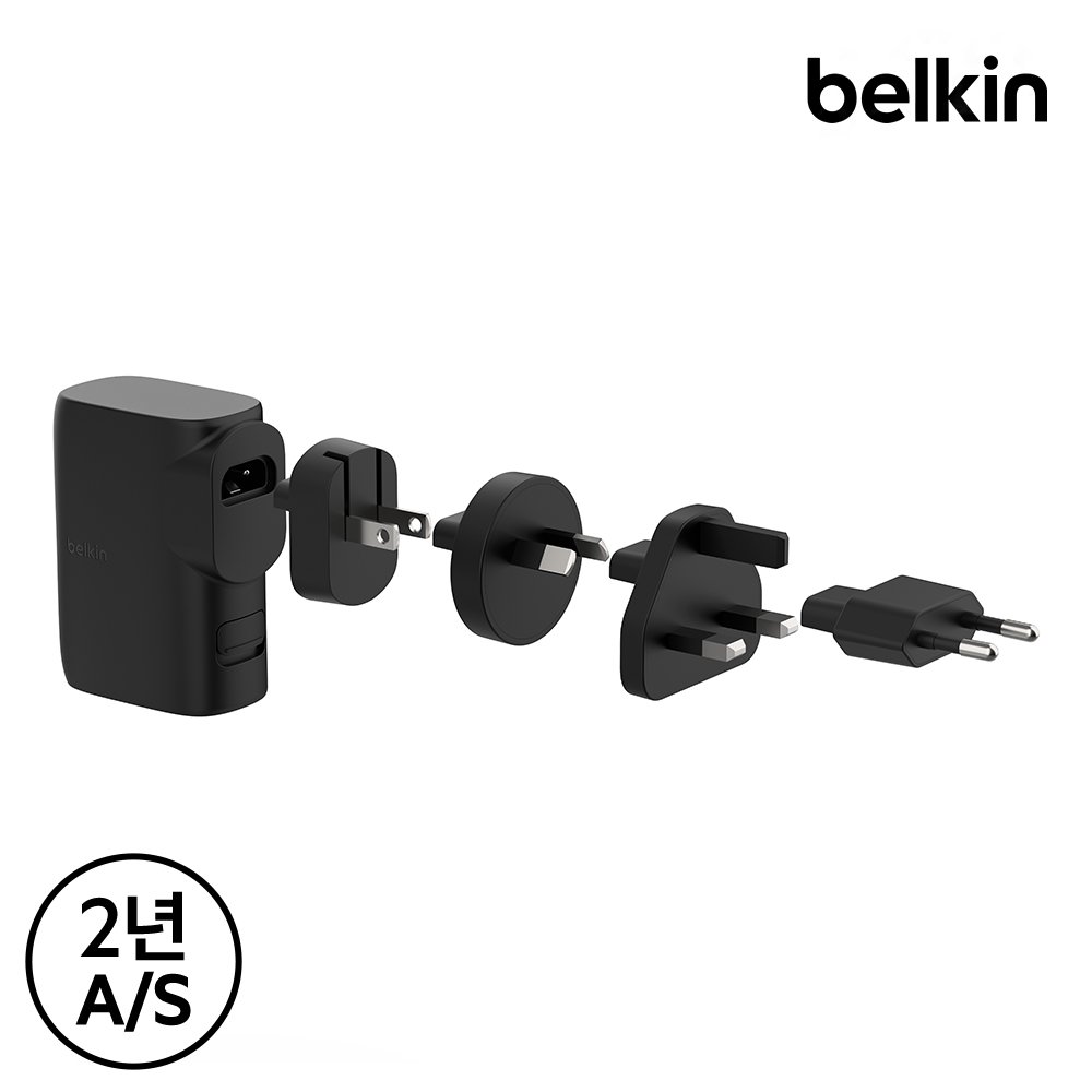 벨킨 하이브리드 25W C타입 PD 3.0 PPS 고속 충전기 + 5K 보조배터리 BPZ003kr 갤럭시 S26 S25 아이폰17 16 기내반입 글로벌 안전인증 상세 이미지 2