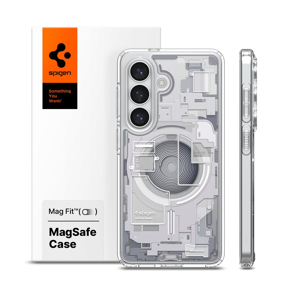 슈피겐 갤럭시 맥세이프 케이스 울트라하이브리드맥핏 제로원 화이트, 갤럭시S26 상세 이미지 1