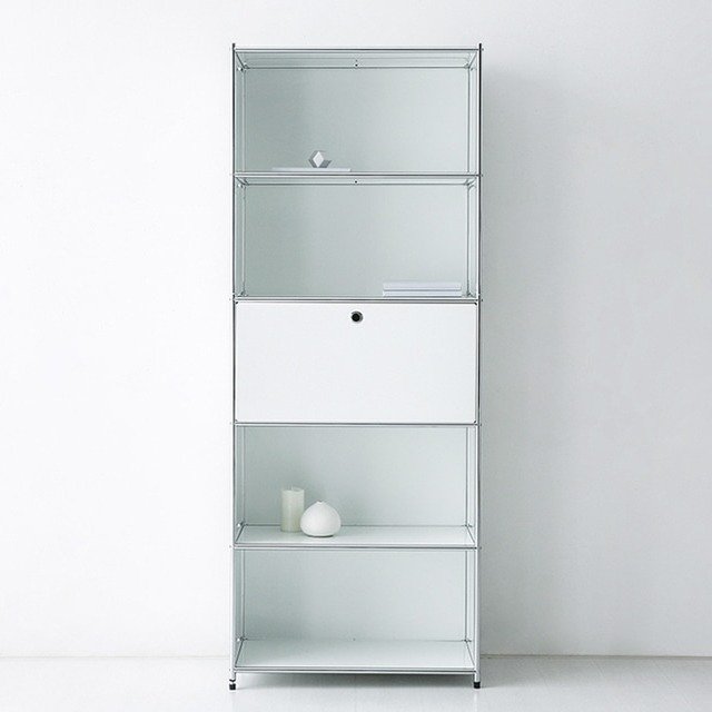 모듈 선반 미드센추리모던 투명 아크릴 미드센츄리 인테리어 5단 상세 이미지 1