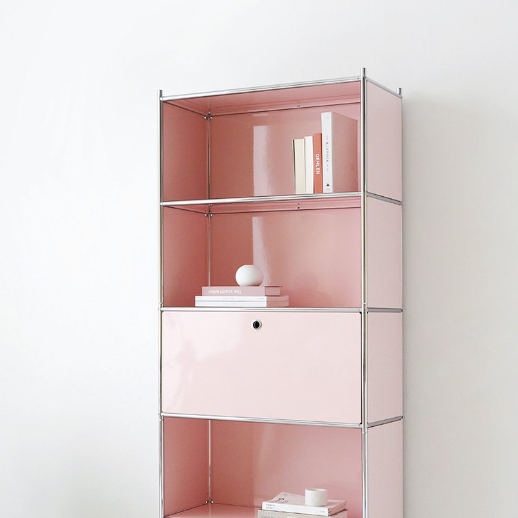 모듈 선반 미드센추리모던 투명 아크릴 미드센츄리 인테리어 5단 상세 이미지 1