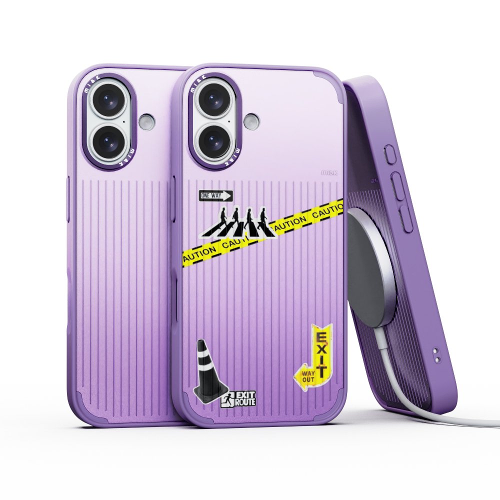 미아크 무드 맥세이프 케이스 스티커 포함 실버, 아이폰16 프로 맥스 상세 이미지 2