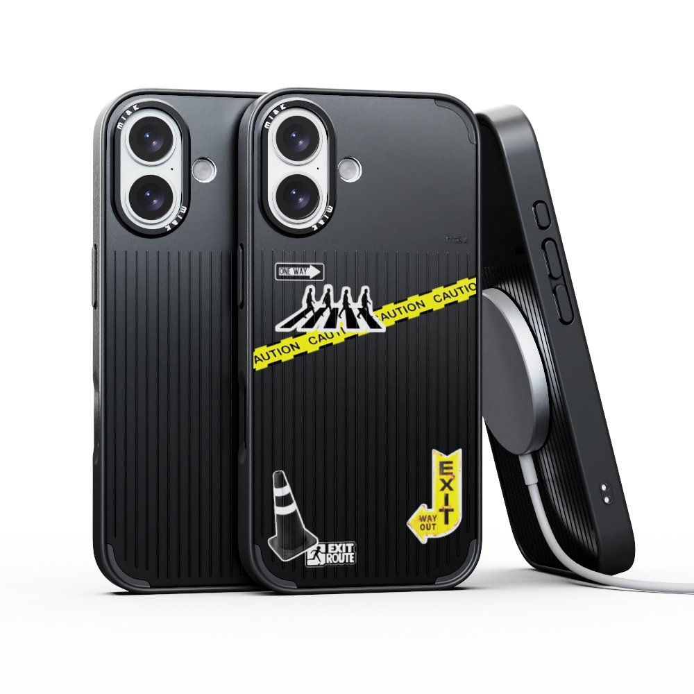 미아크 무드 맥세이프 케이스 스티커 포함 실버, 아이폰16 프로 맥스 상세 이미지 1