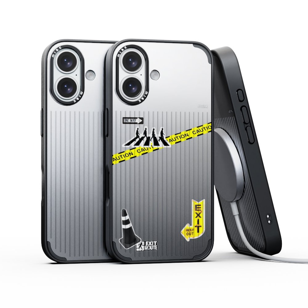 미아크 무드 맥세이프 케이스 스티커 포함 실버, 아이폰16 프로 맥스 상세 이미지 2