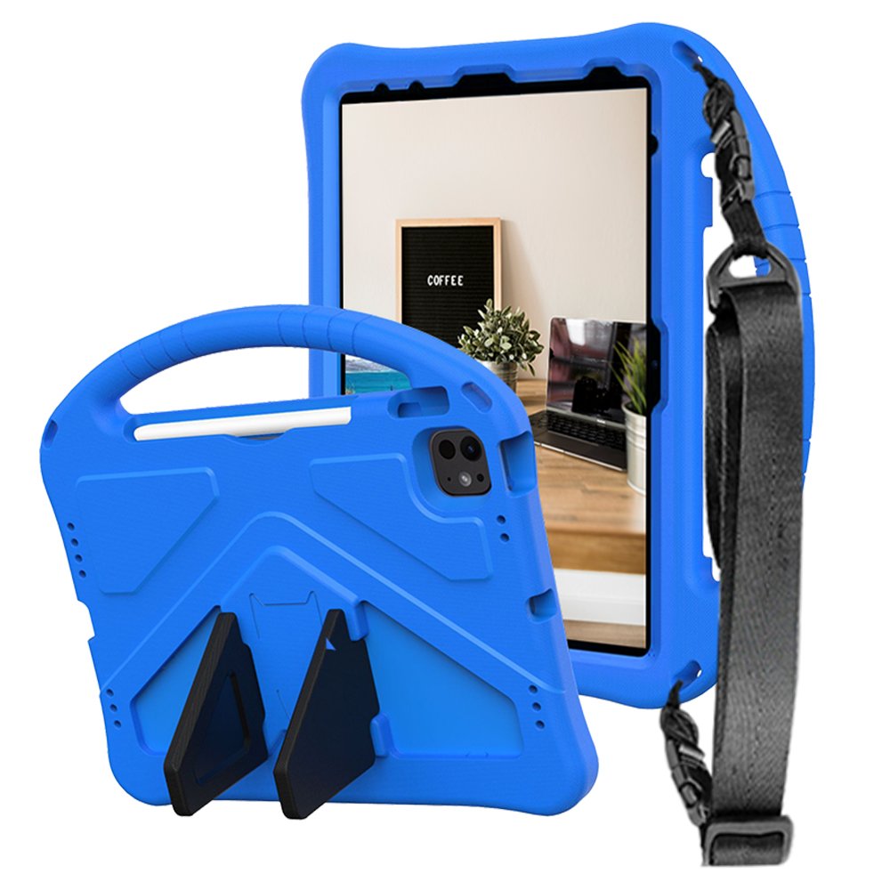 아이패드 에어 5세대 케이스 범퍼 유아 키즈 에바폼 메가윙 블루, 에어 5세대 상세 이미지 1