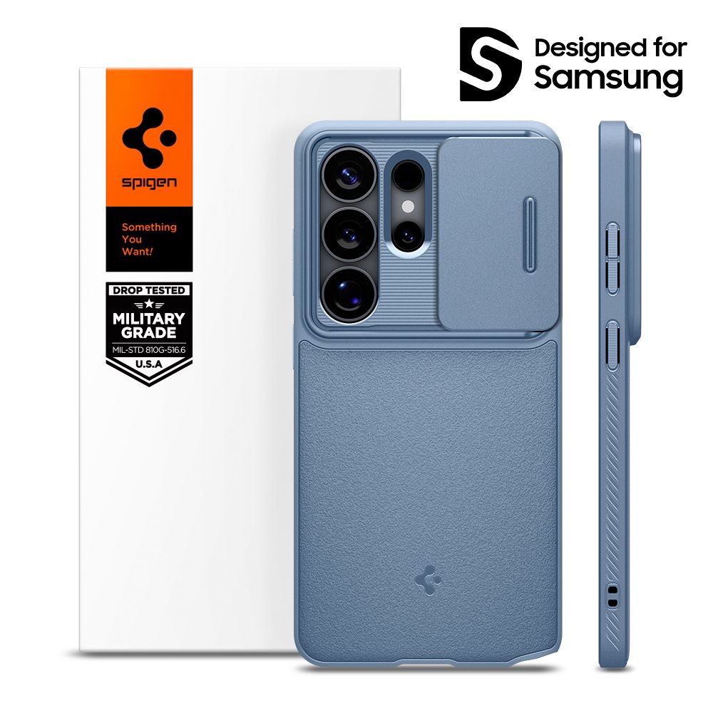 슈피겐 갤럭시 카메라 보호 케이스 옵틱아머 라이트블루, 갤럭시S26 울트라 상세 이미지 1