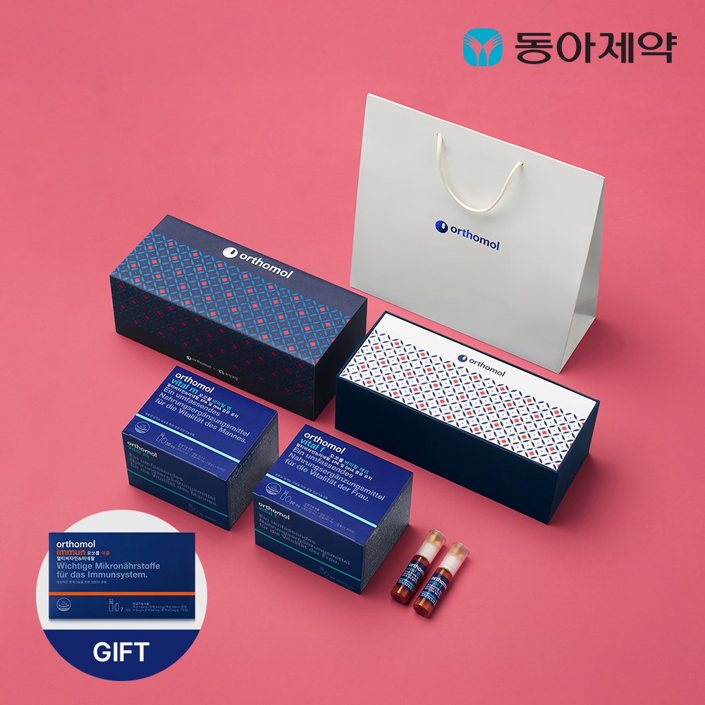 네이버 단독+멤버십 10%적립 이뮨 7일분 증정 + 오쏘몰 바이탈 커플세트 상세 이미지 1
