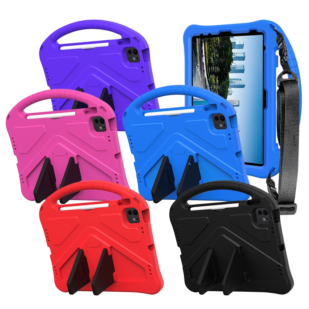 아이패드 에어 5세대 케이스 범퍼 유아 키즈 에바폼 메가윙 블루, 에어 5세대 상세 이미지 2