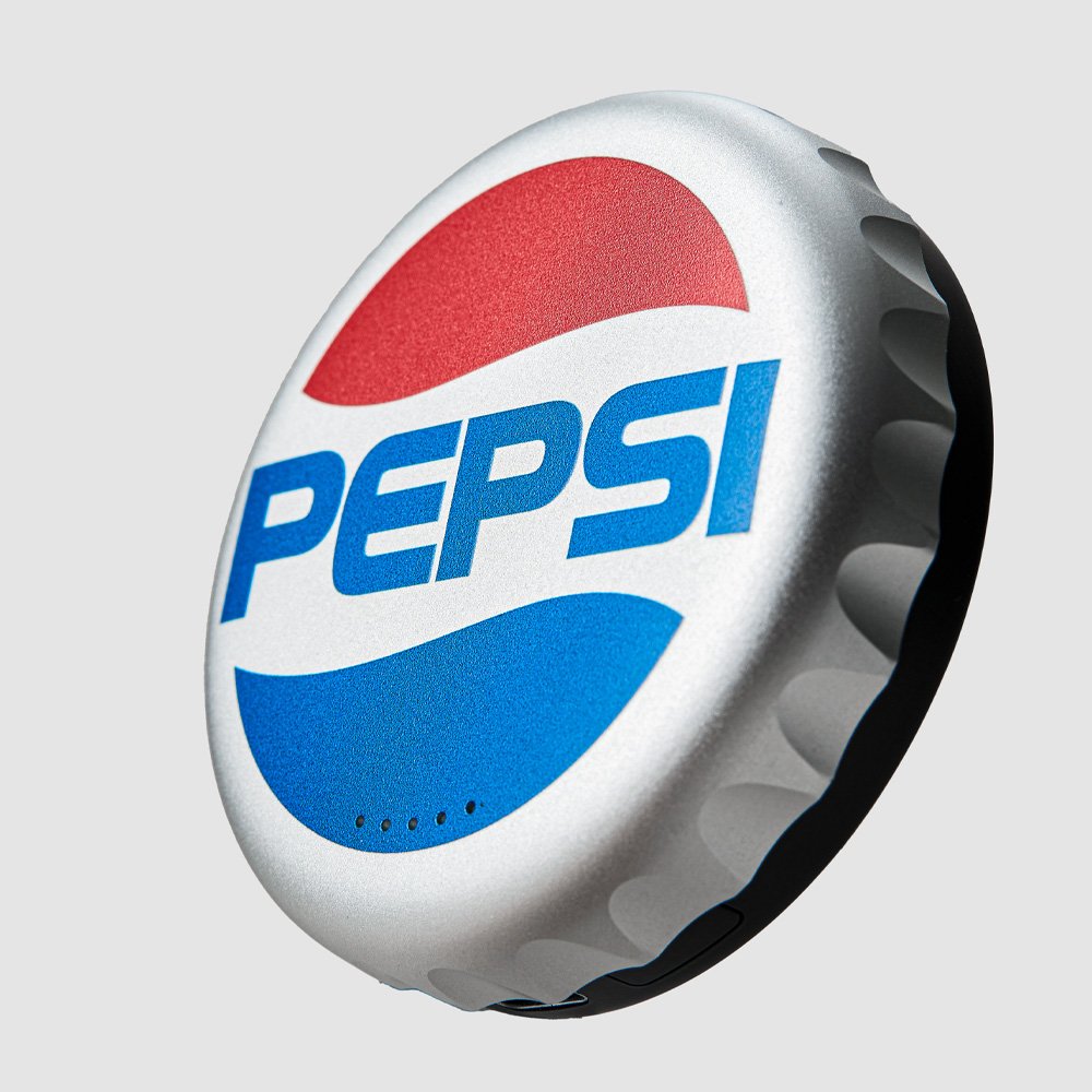 펩시 병뚜껑 마그네틱 맥세이프 호환 유무선 보조 배터리 PEP-MSCC01 상세 이미지 1