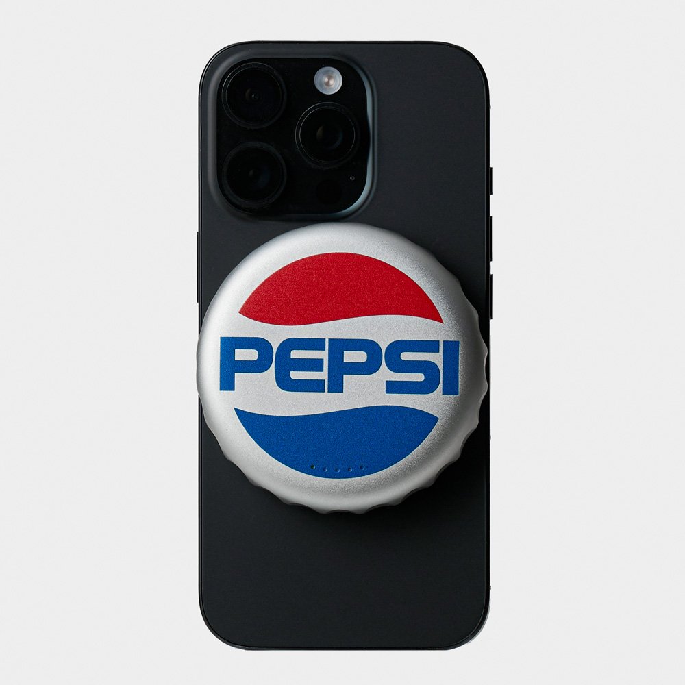 펩시 병뚜껑 마그네틱 맥세이프 호환 유무선 보조 배터리 PEP-MSCC01 상세 이미지 2