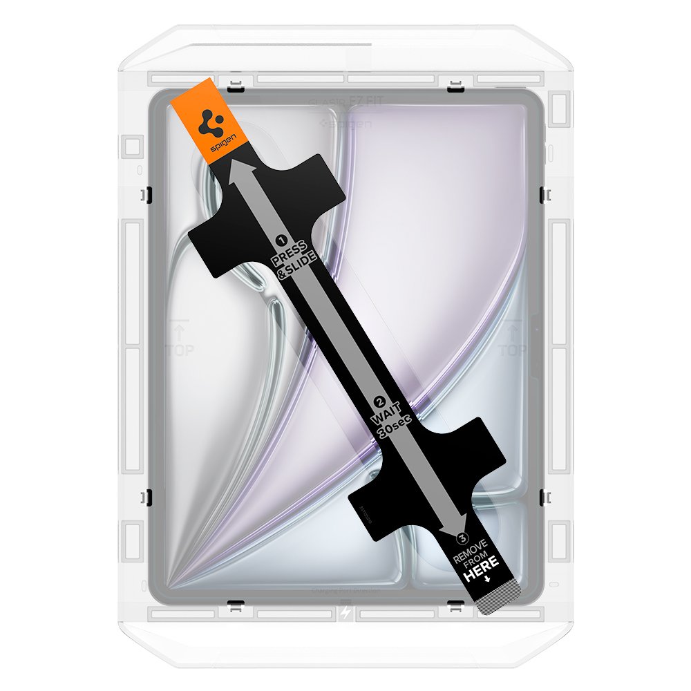 아이패드에어 13 M4 M3 M2 붙이기 쉬운 강화유리 액정필름 글라스tR 이지핏 상세 이미지 2