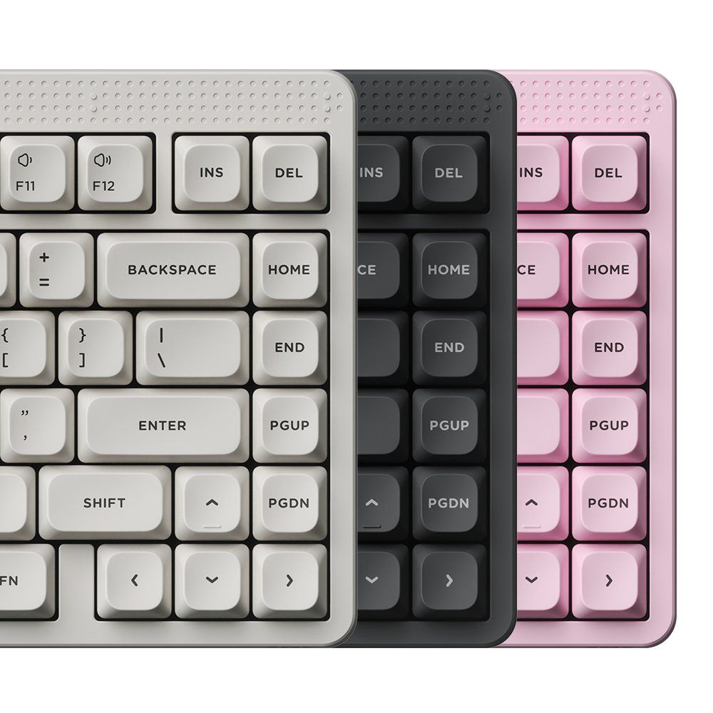 NUPHY NODE75 기계식키보드 하이 프로파일 라이트 핑크, 맥스 갈축 상세 이미지 2