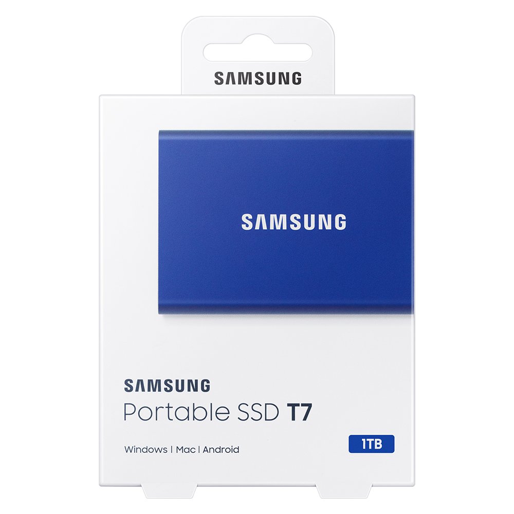 삼성전자 삼성 포터블 외장 SSD T7 데이터 복구 서비스 1TB, 그레이 상세 이미지 1