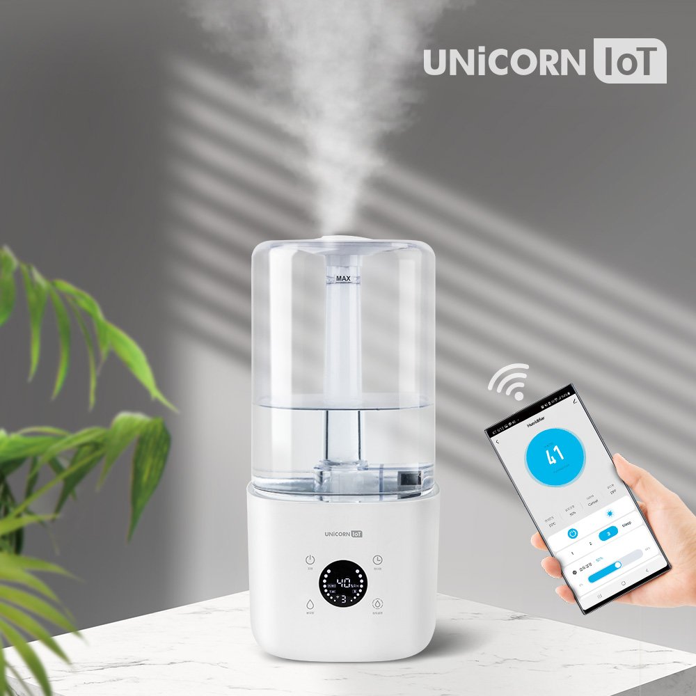 유니콘 IOT UV살균 6L대용량스마트가습기 IOT 앱연동 WIFI어플연동 리모컨지원 TL-HM60V 상세 이미지 1